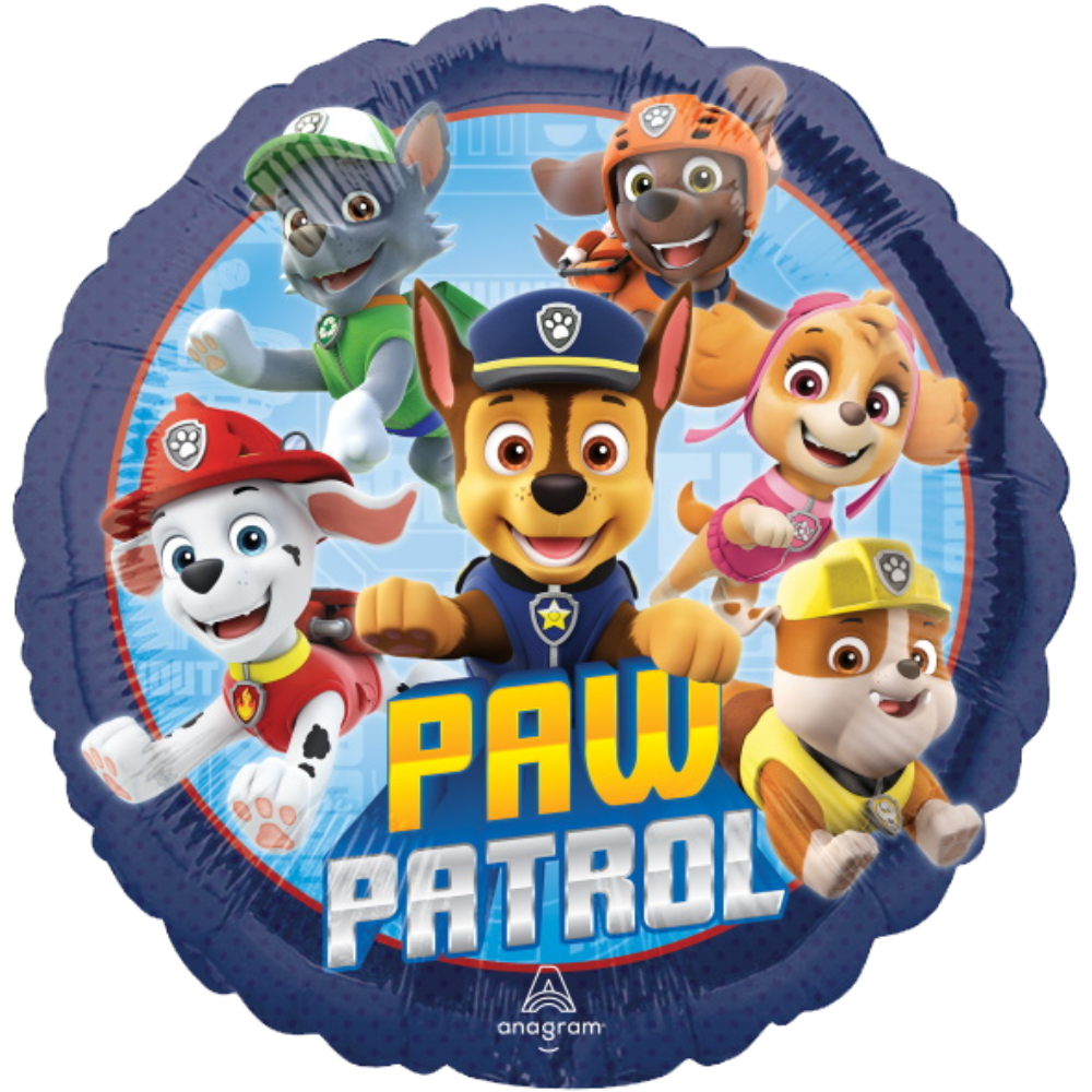 Paw Patrol - Round ~ 18 Inch