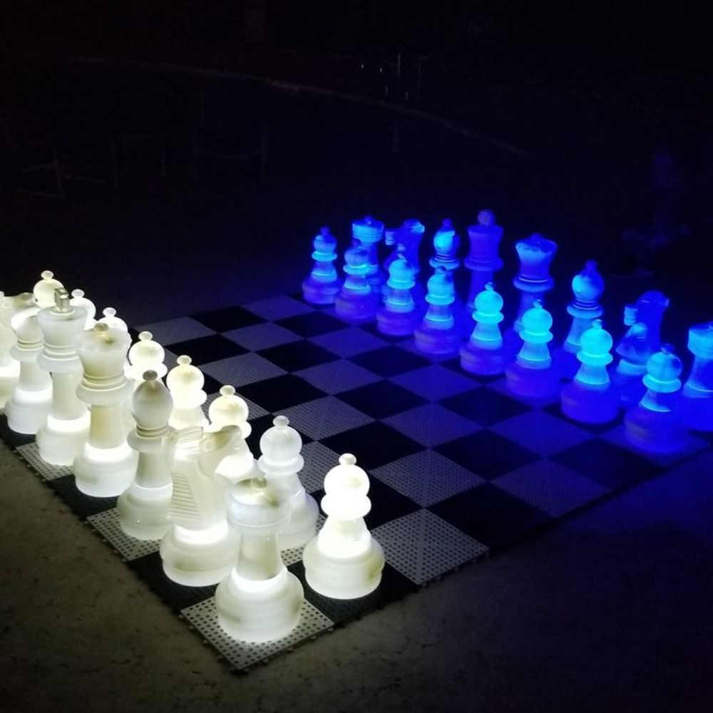 Giant Chess Pieces Only ~ w/LED Lights