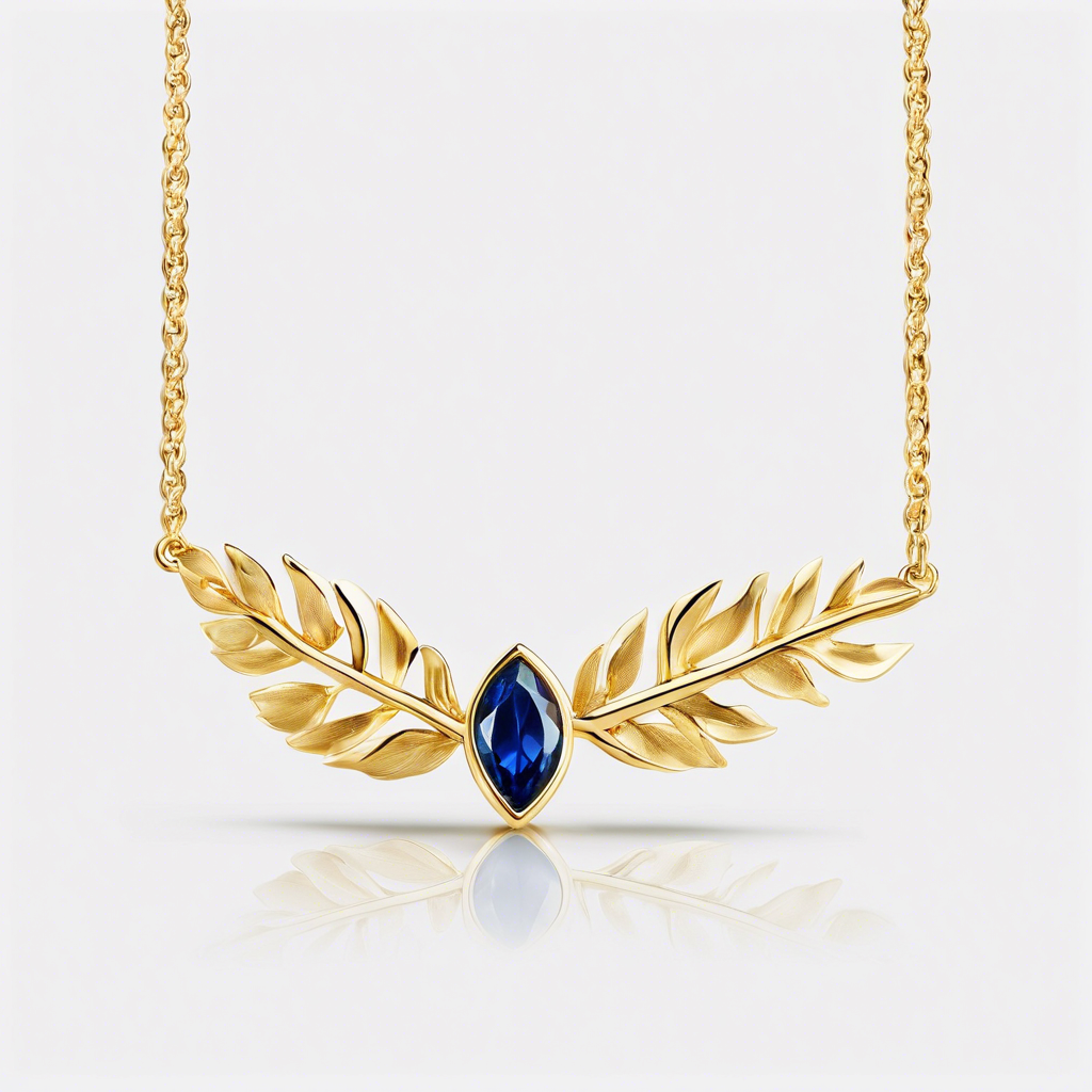Gold Leaf Necklace