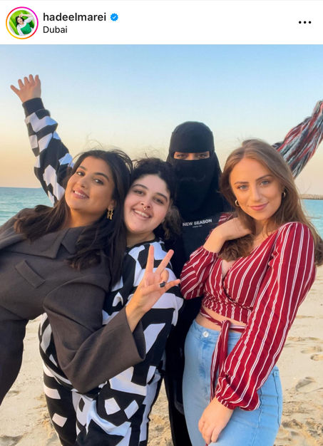 Group of people happy smiling on the beach