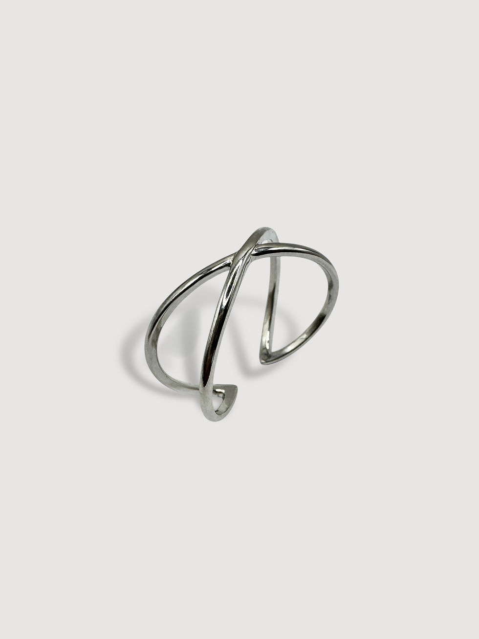 Cross Ring Silver