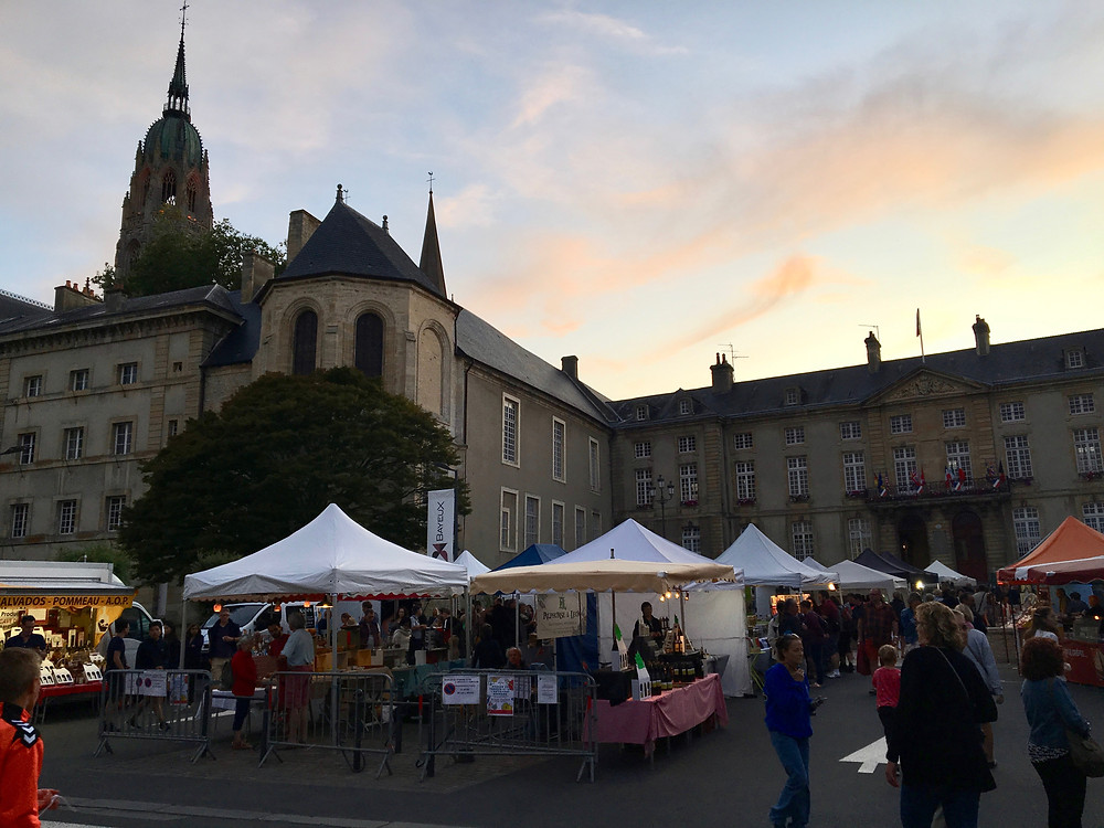 A perk of summer travel: lively markets and daylight at 9:30pm