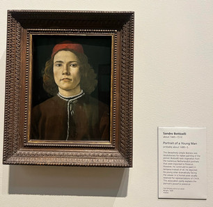 Portrait of a Young Man- Botticelli