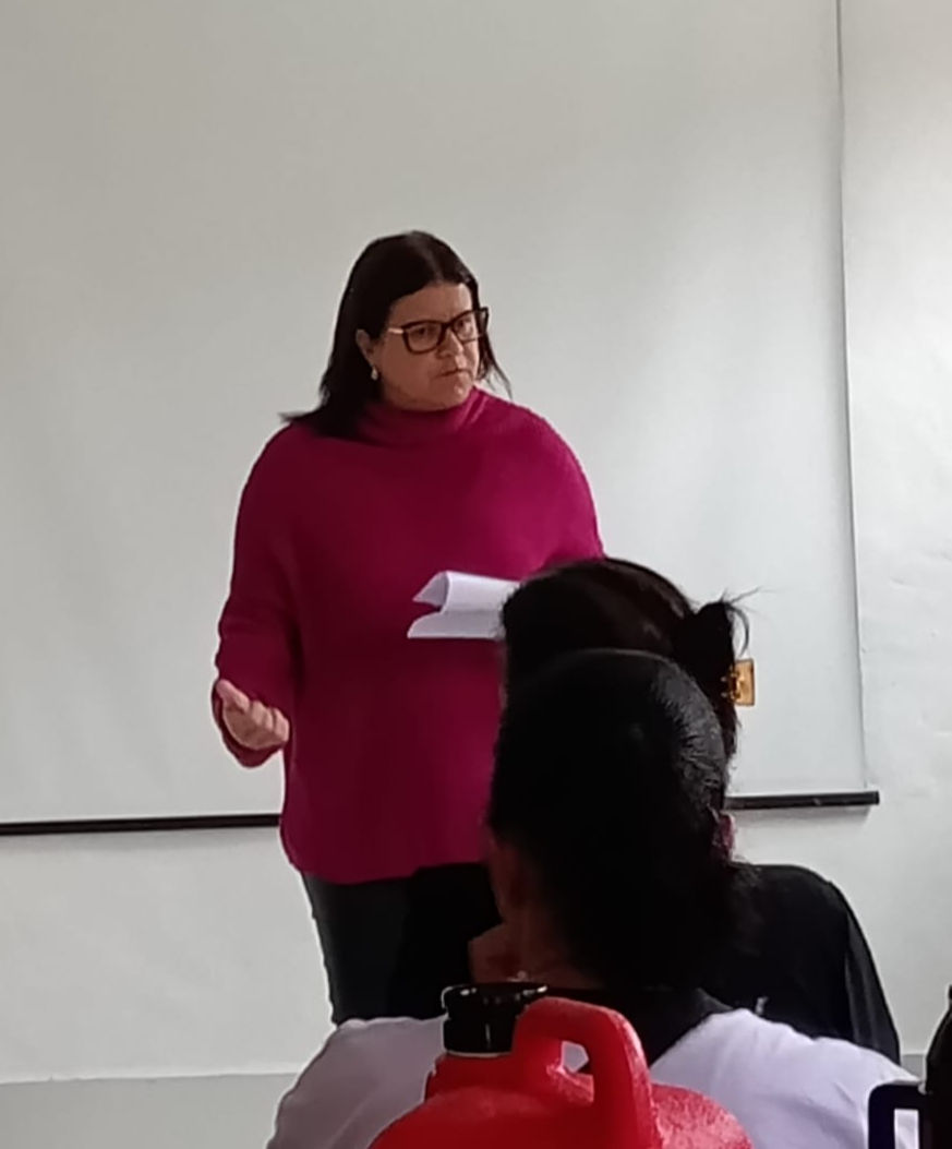 A fisioterapeuta Ana paula