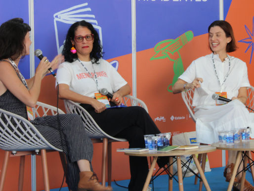 Rita de Podestá, Cláudia Lamego, Clarisse Escorel.
