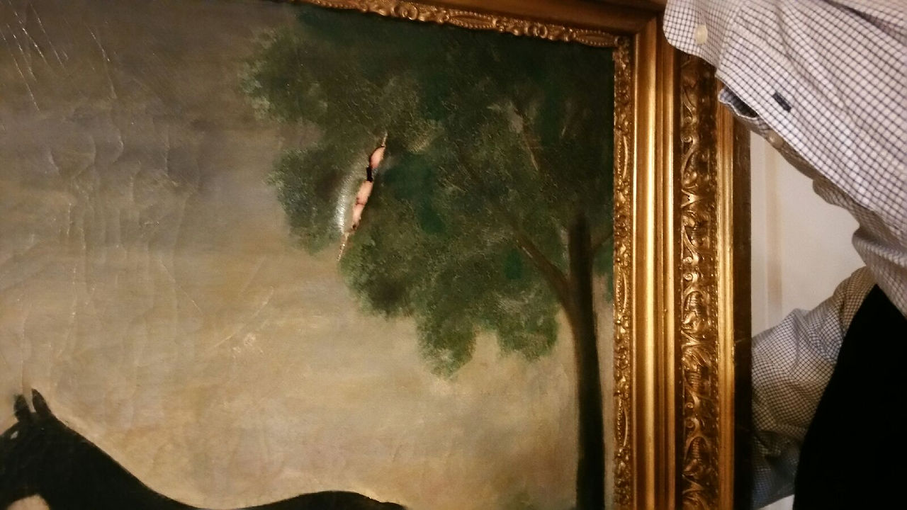 Oil on Canvas restoration