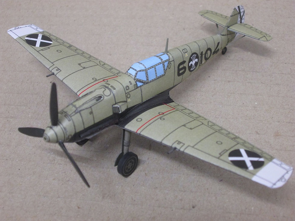 Thumbnail: 1/48 Messerschmitt Bf109e3 Unusual Emil, Condor Legion