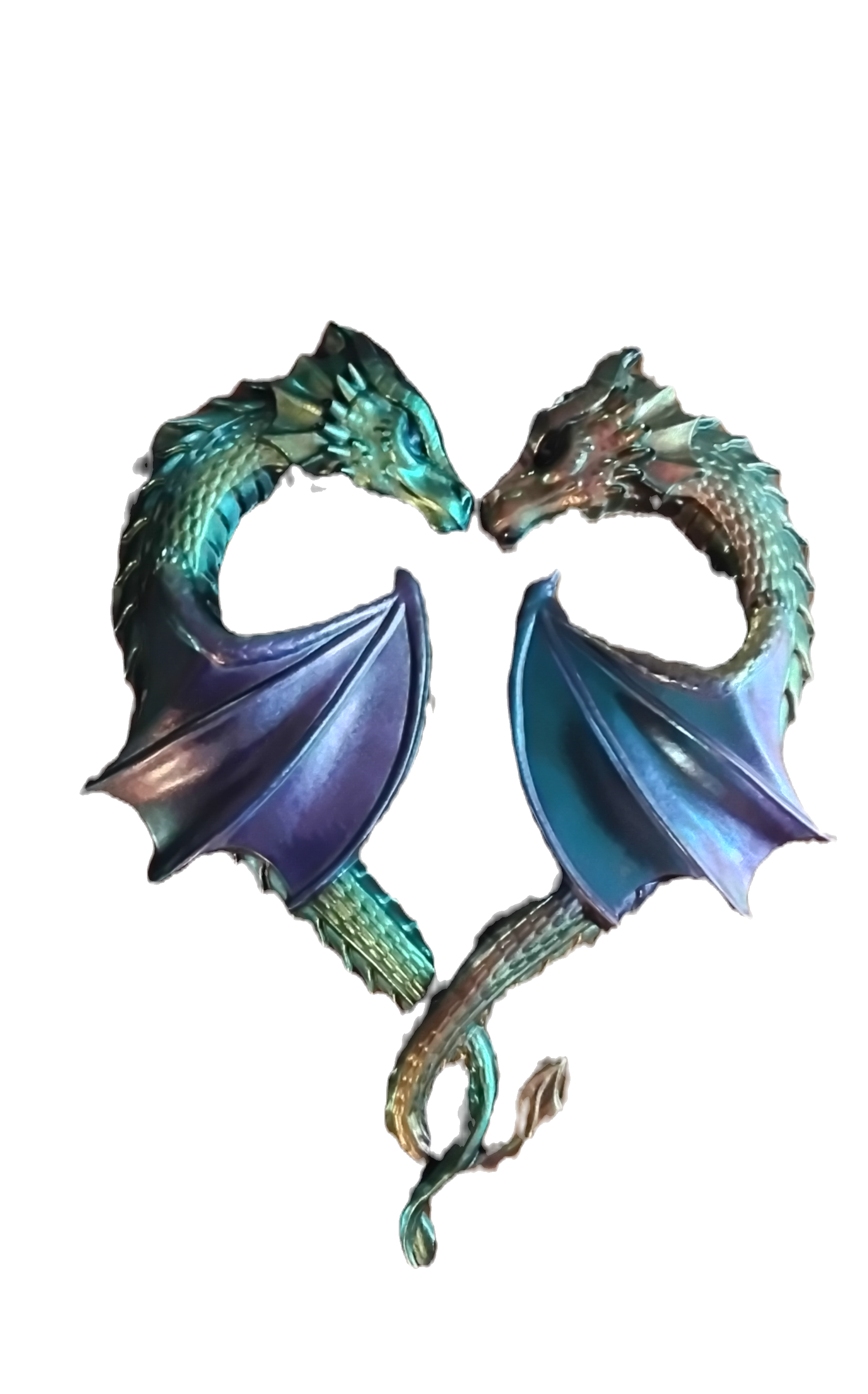 Eternal Love Dragon Plaque