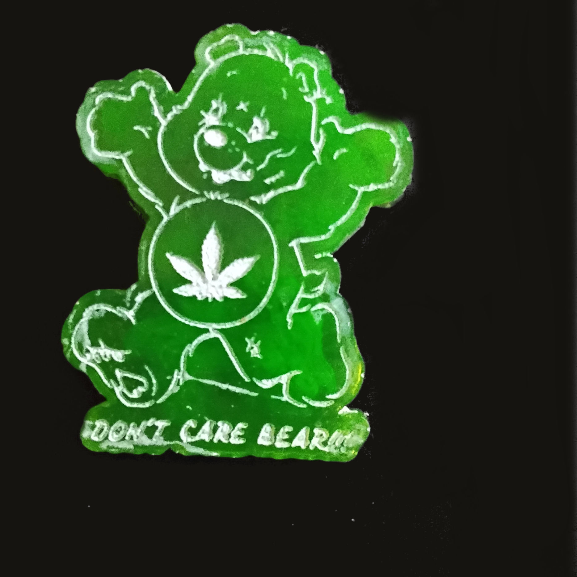 Don't Care Bear Refrigerator Magnet