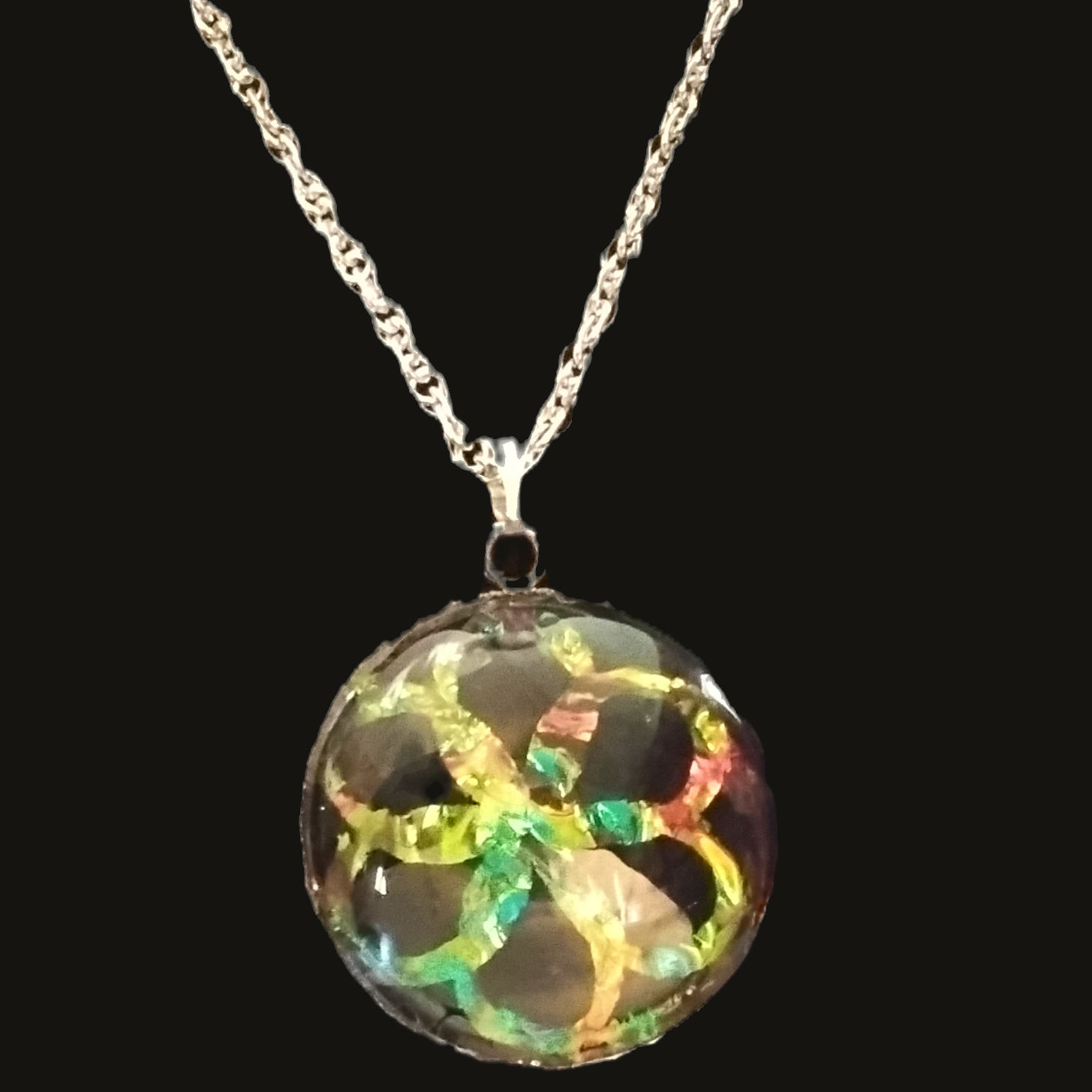 Kaleidoscope Sphere Pendant