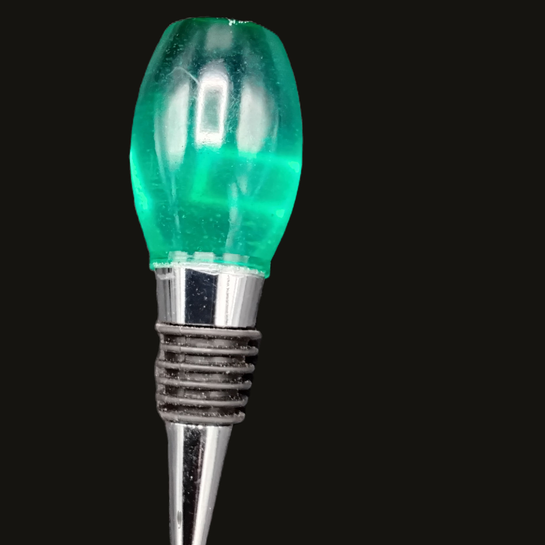 Kelly Green Bottle Stopper