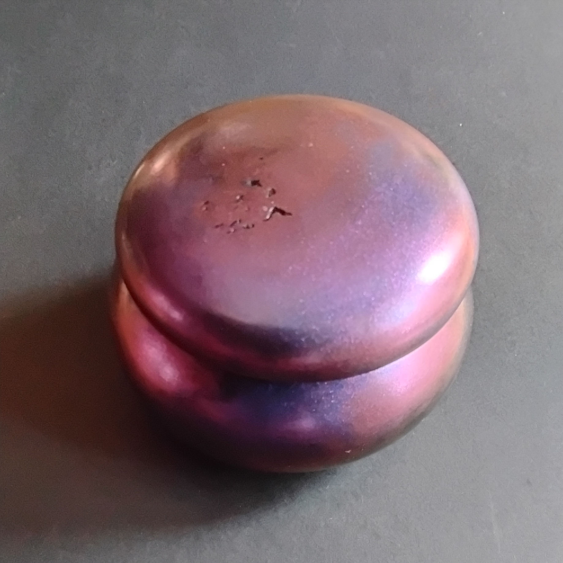 Purple Chameleon Small Jar