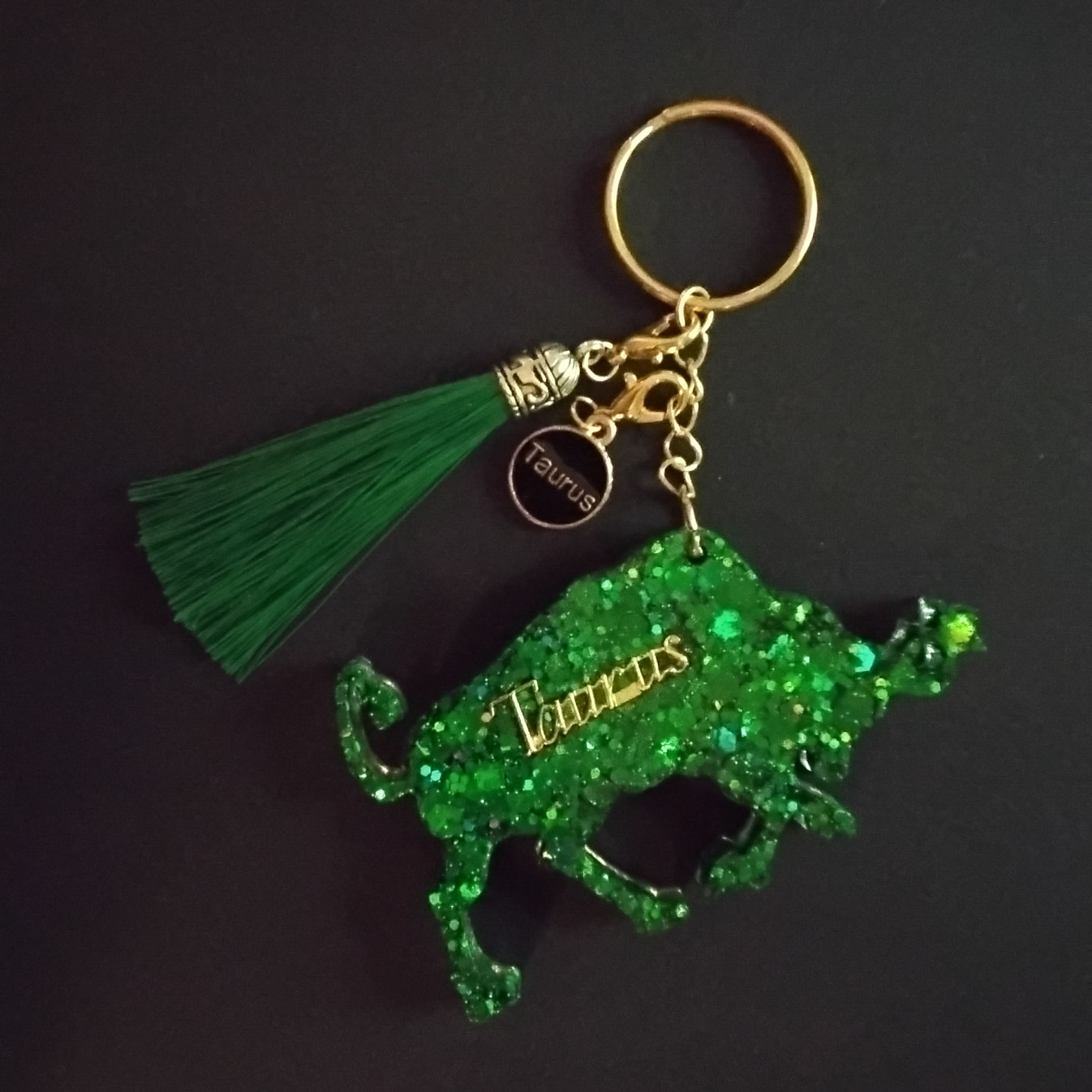 Taurus Key Chain