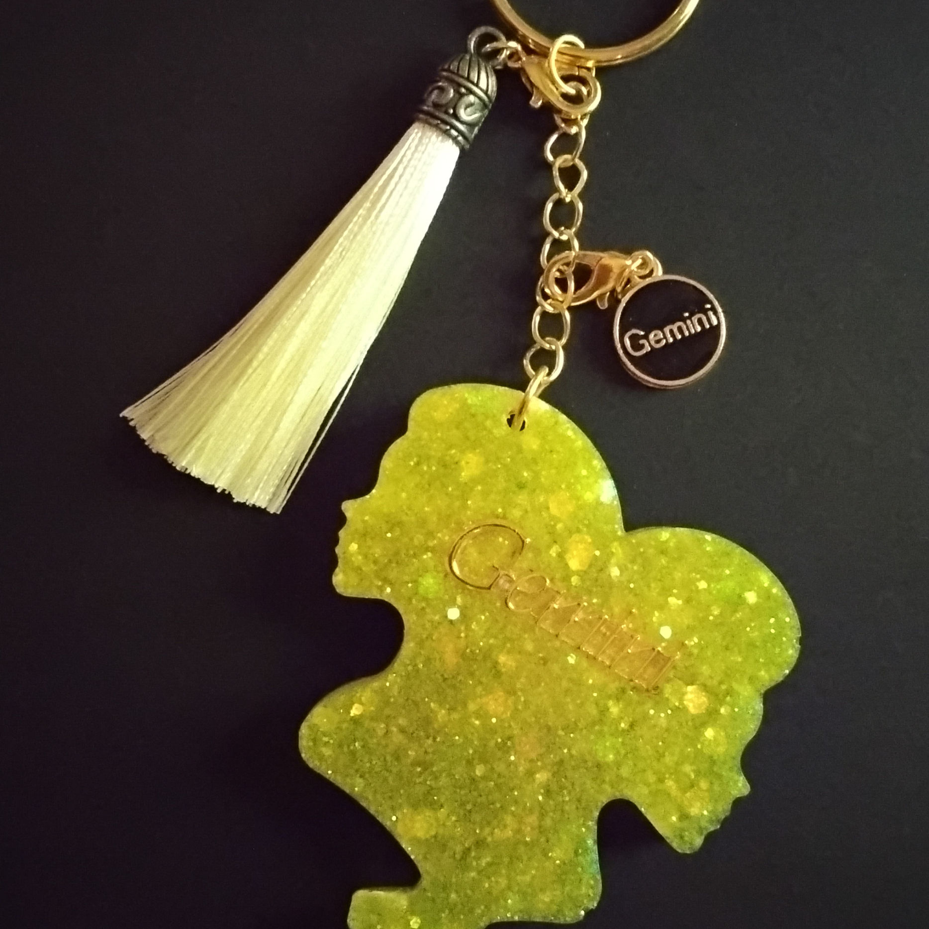 Gemini Key Chain