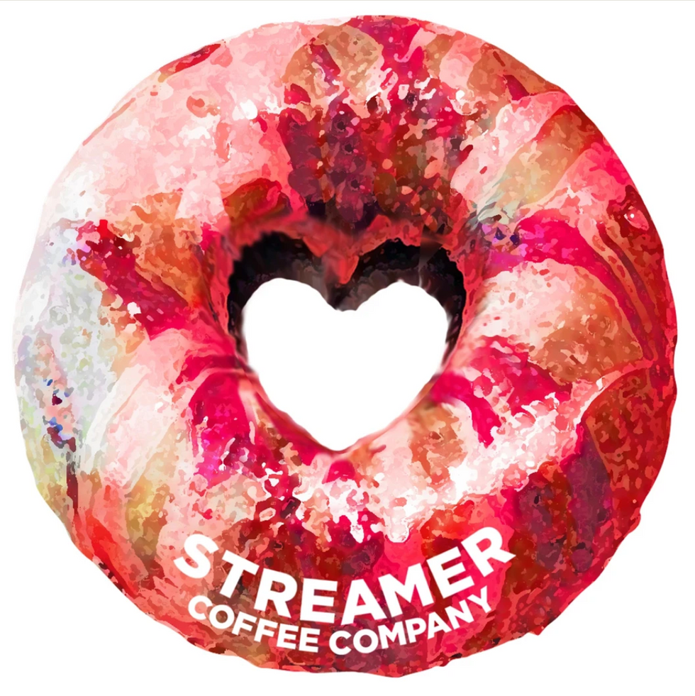 STREAMER COFFEE COMPANY のバレンタイン限定ステッカーデザイン