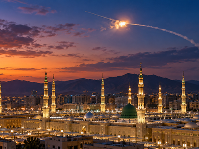 Saudi Arabia Intercepts Missile Over Medina as Regional Tensions Escalate and Houthis Deny Involvement