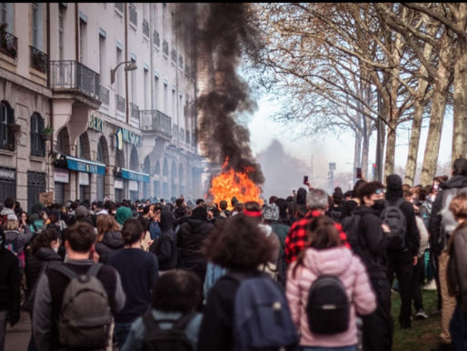 FRANCE IN TURMOIL: NATIONWIDE PROTESTS ERUPT AS ECONOMIC ANGER SPARKS CLASHES AND HUNDREDS OF ARRESTS