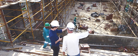 Reconstructing a fire-damaged heritage b