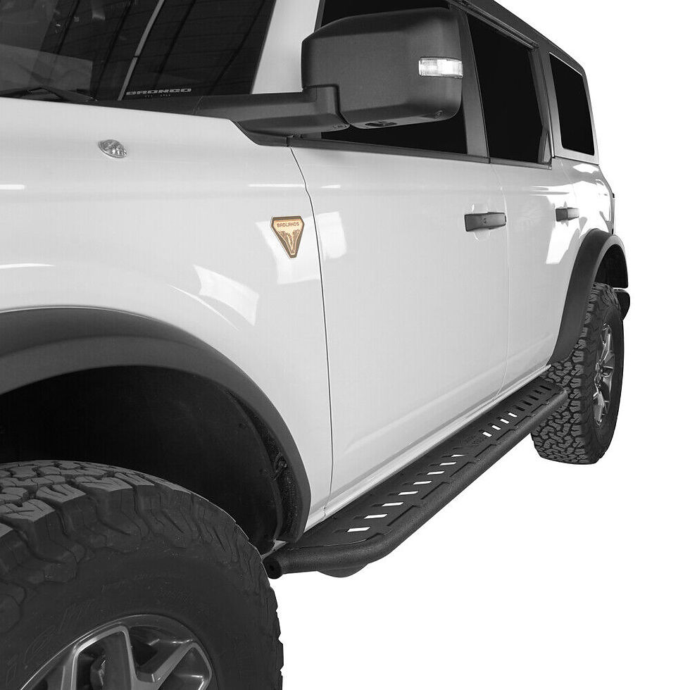 Thumbnail: Par de estribos de acero para Ford Bronco