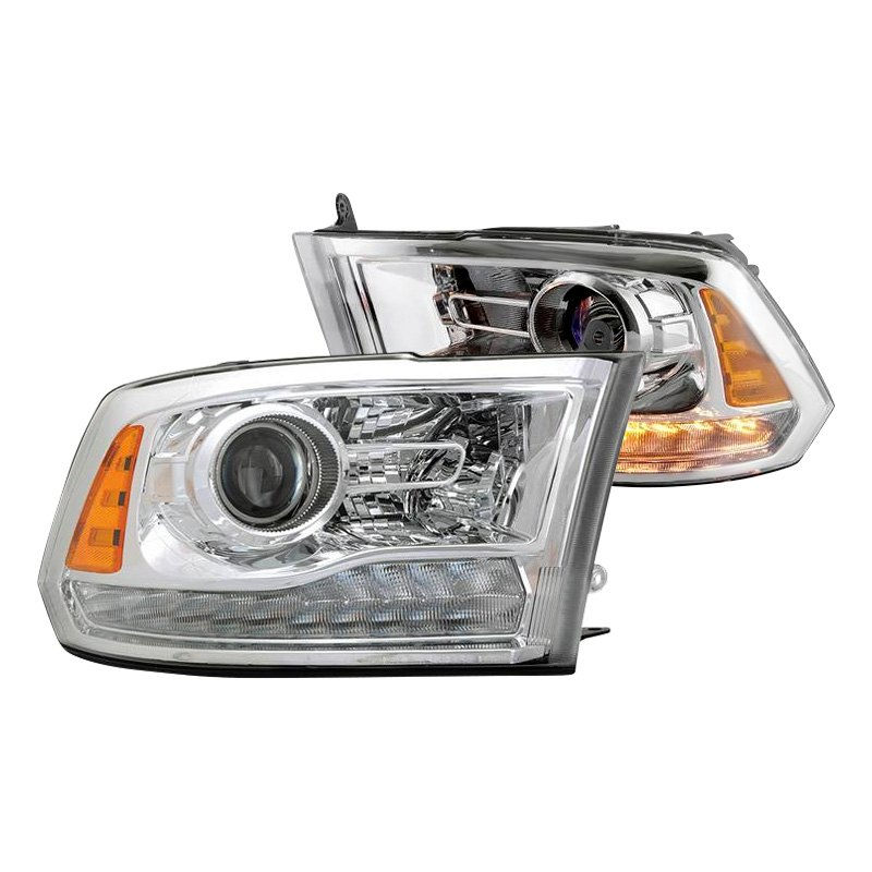 Thumbnail: Par de Faros Led Estilo OEM Dodge Ram 2009-2018