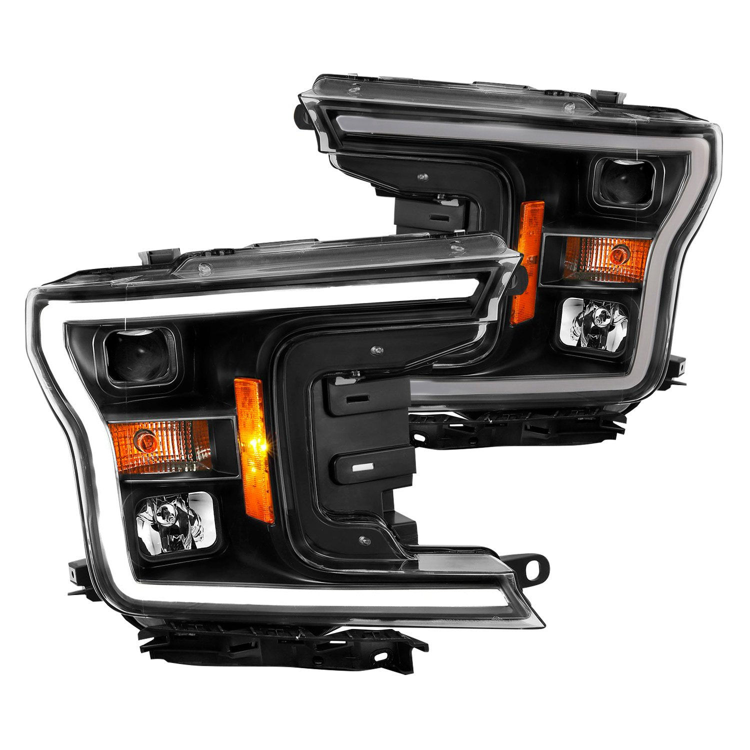 Par de Faros Led Ford F-150/Lobo Anzo