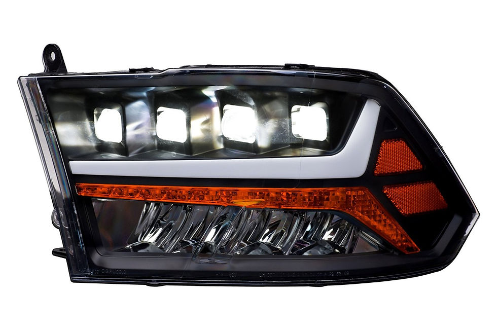 Thumbnail: Par de Faros Led  Dodge Ram 2009-2018