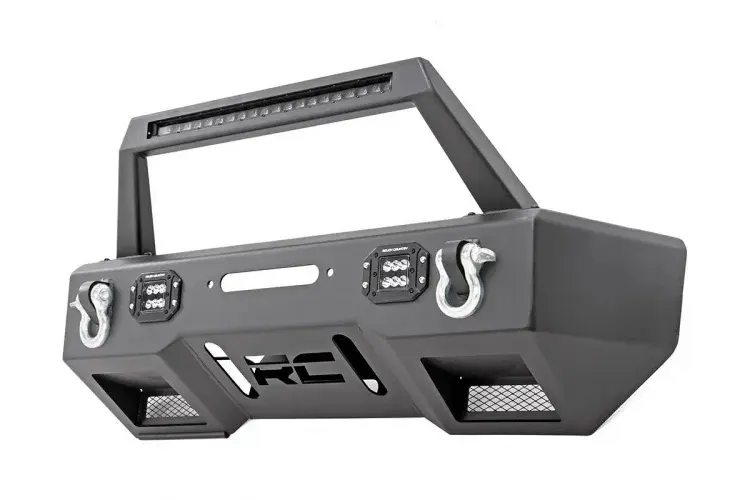 Thumbnail: Defensa corta  Rough Country Jeep Gladiador