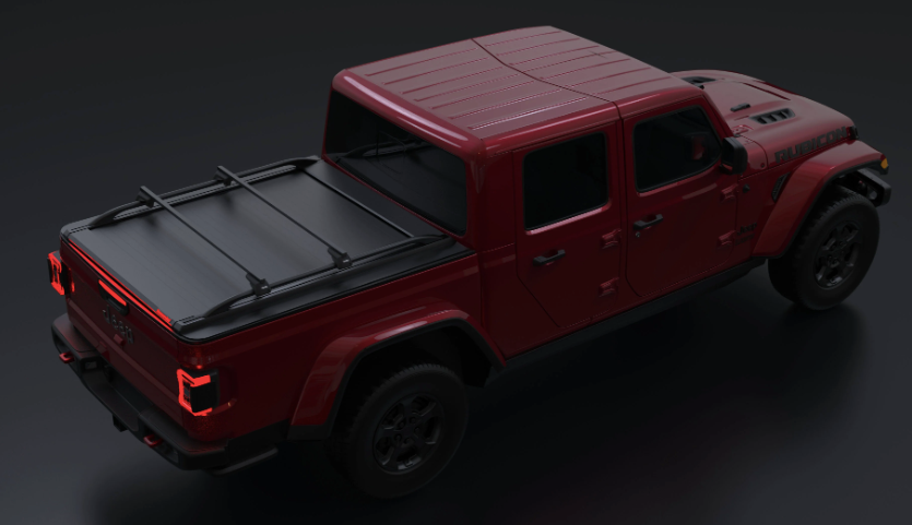 Thumbnail: Tapa electrica con luz stop led   Jeep Gladiador