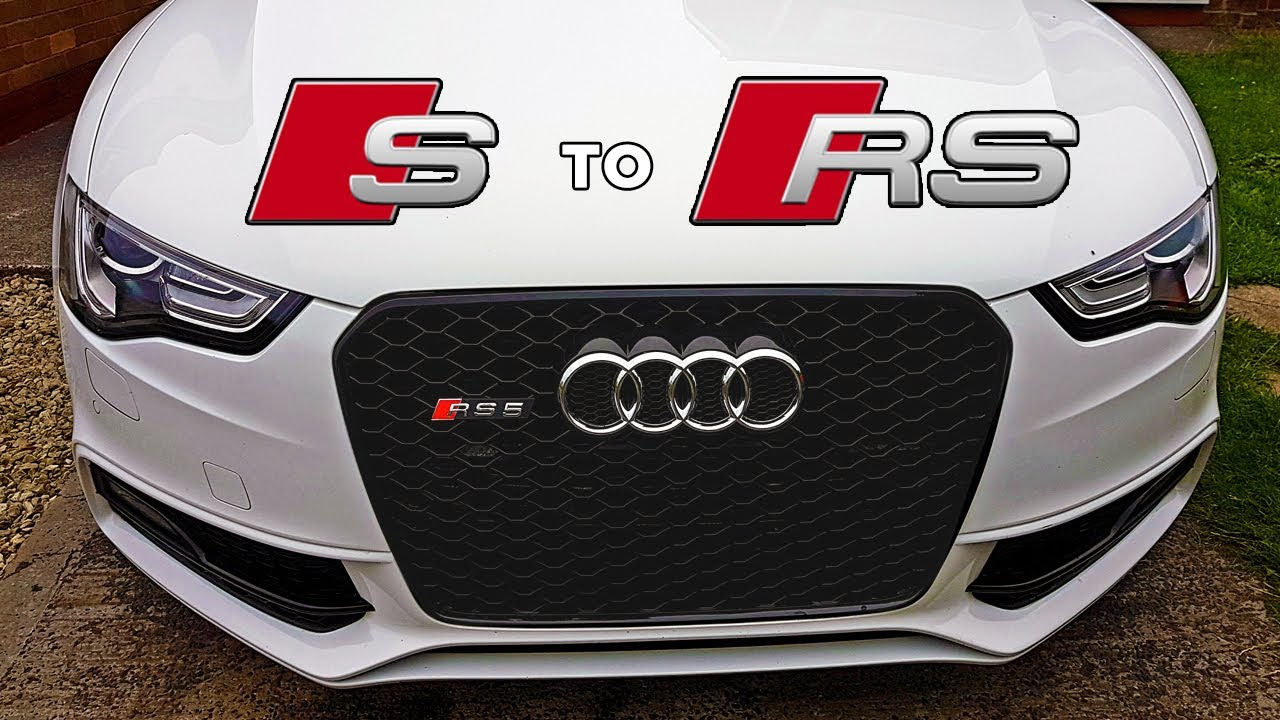 Parrilla estilo RS  Audi A5 13-16