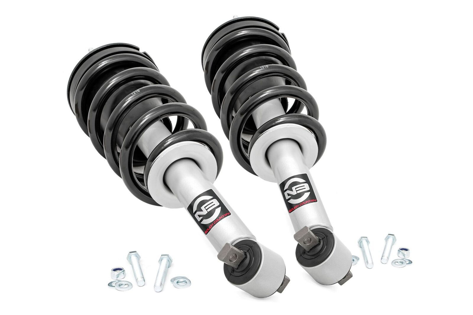 Par de amortiguadores Leveling kit 2¨  Rough Country GMC Sierra 2007-2018