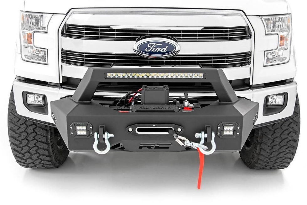 Thumbnail: Facia de acero Rough Country  con Winch Ford F-150 /Lobo