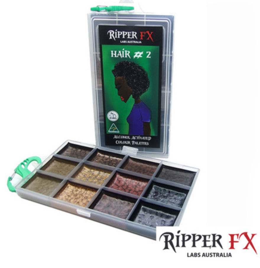 Ripper Hair 2 Palette- Lt & Dark Browns