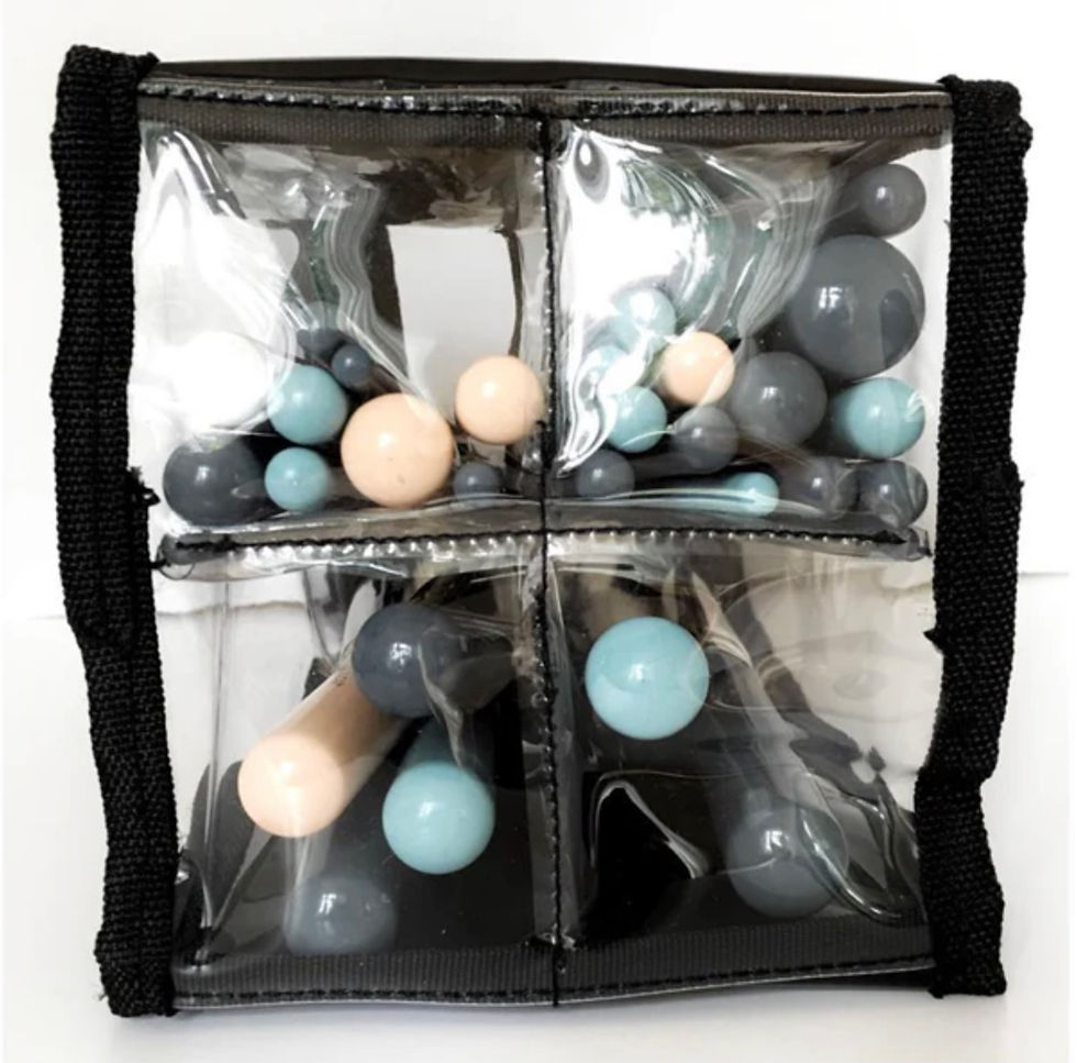 Thumbnail: Small Brush Bag with Dividers