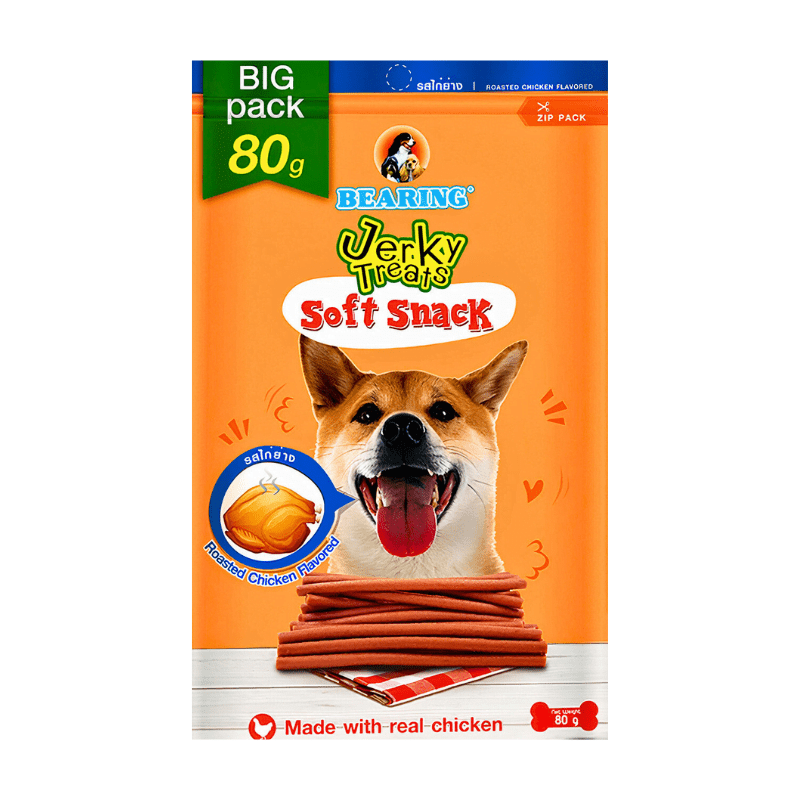 الصورة المصغرة: Bearing Jerky Treats Sticks With Flavors 80g