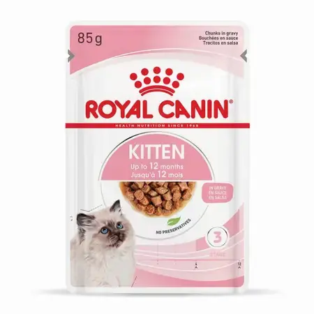 Royal Canin Kitten Up to 12mons.Gravy 85g