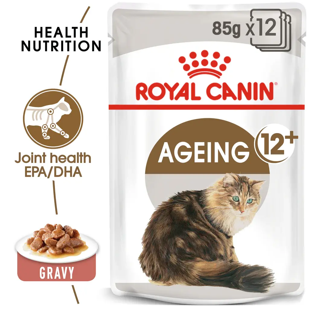 Royal Canin Ageing+12yrs. Gravy Pouch 85g
