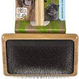 Bamboo Soft Pin Slicker – Medium