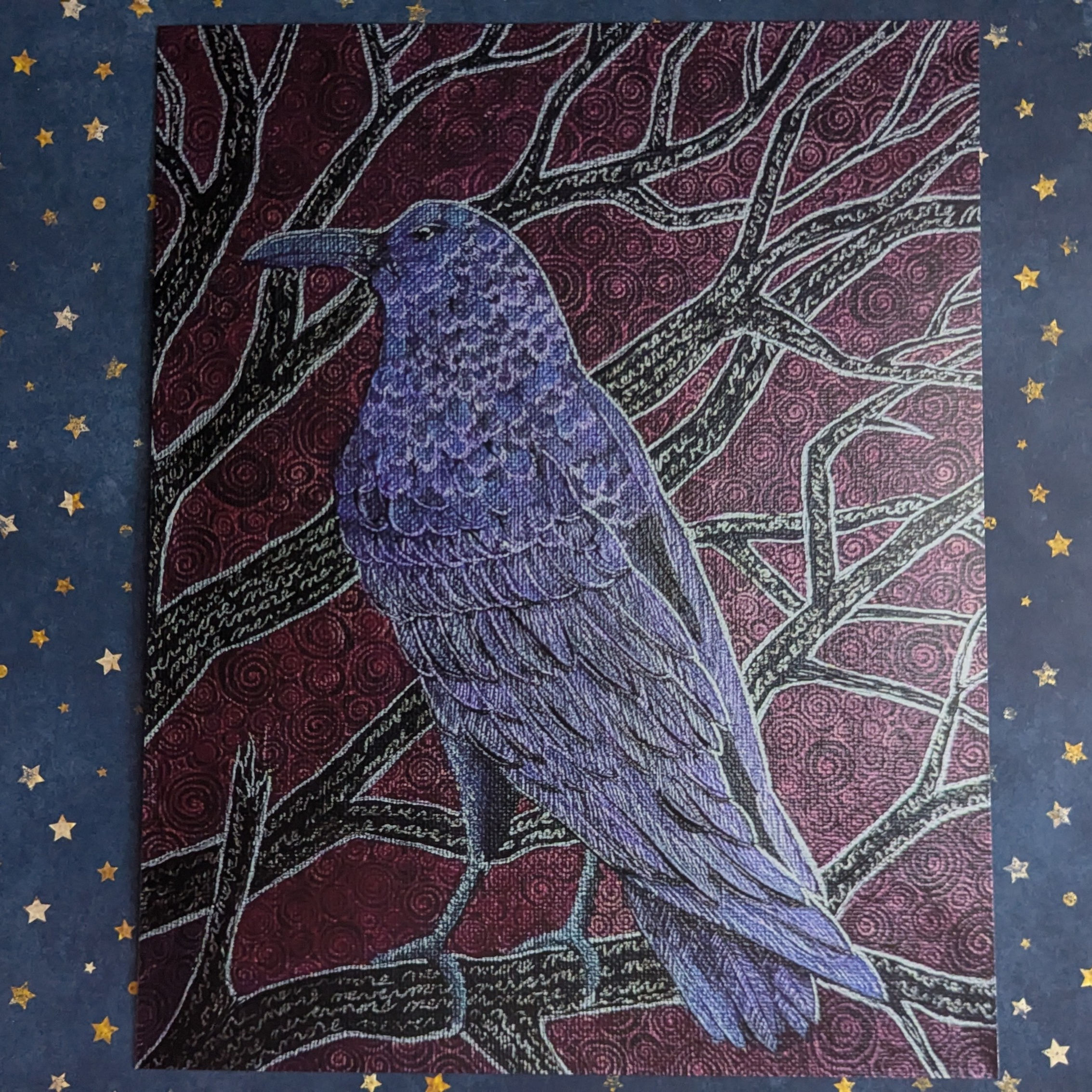 "Quoth the Raven"  8"x10" print