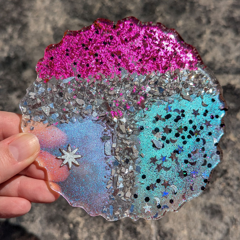 Thumbnail: Sky Life resin coasters