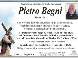 PIETRO BEGNI