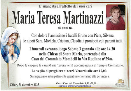 Maria Teresa Martinazzi