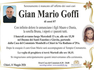GIAN MARIO GOFFI