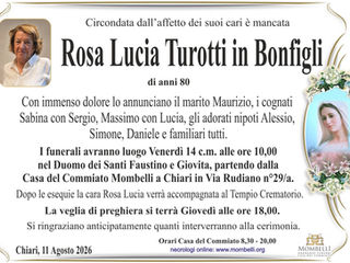 Rosa Lucia Turotti in Bonfigli