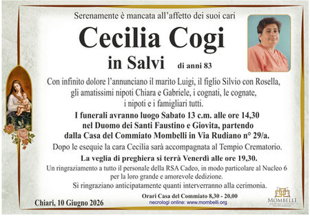 CECILIA COGI IN SALVI