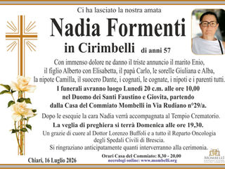NADIA FORMENTI IN CIRIMBELLI