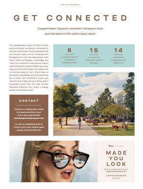 Coppermaker Square brochure Get Connected