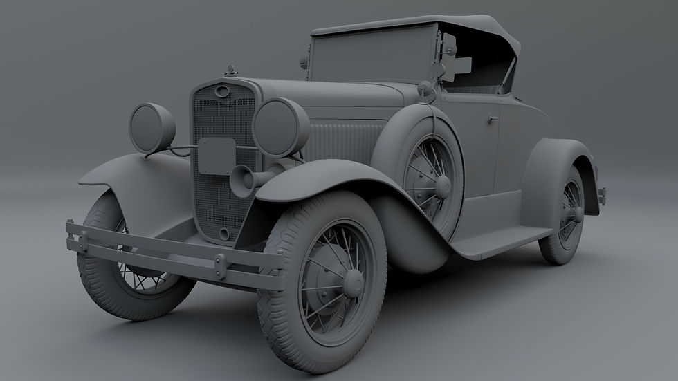 Ford Model A - Front