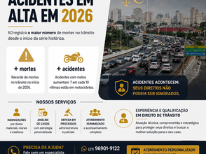 ALERTA NO TRÂNSITO DO RJ - AUMENTO DE ACIDENTES NO RJ: CONHEÇA SEUS DIREITOS
