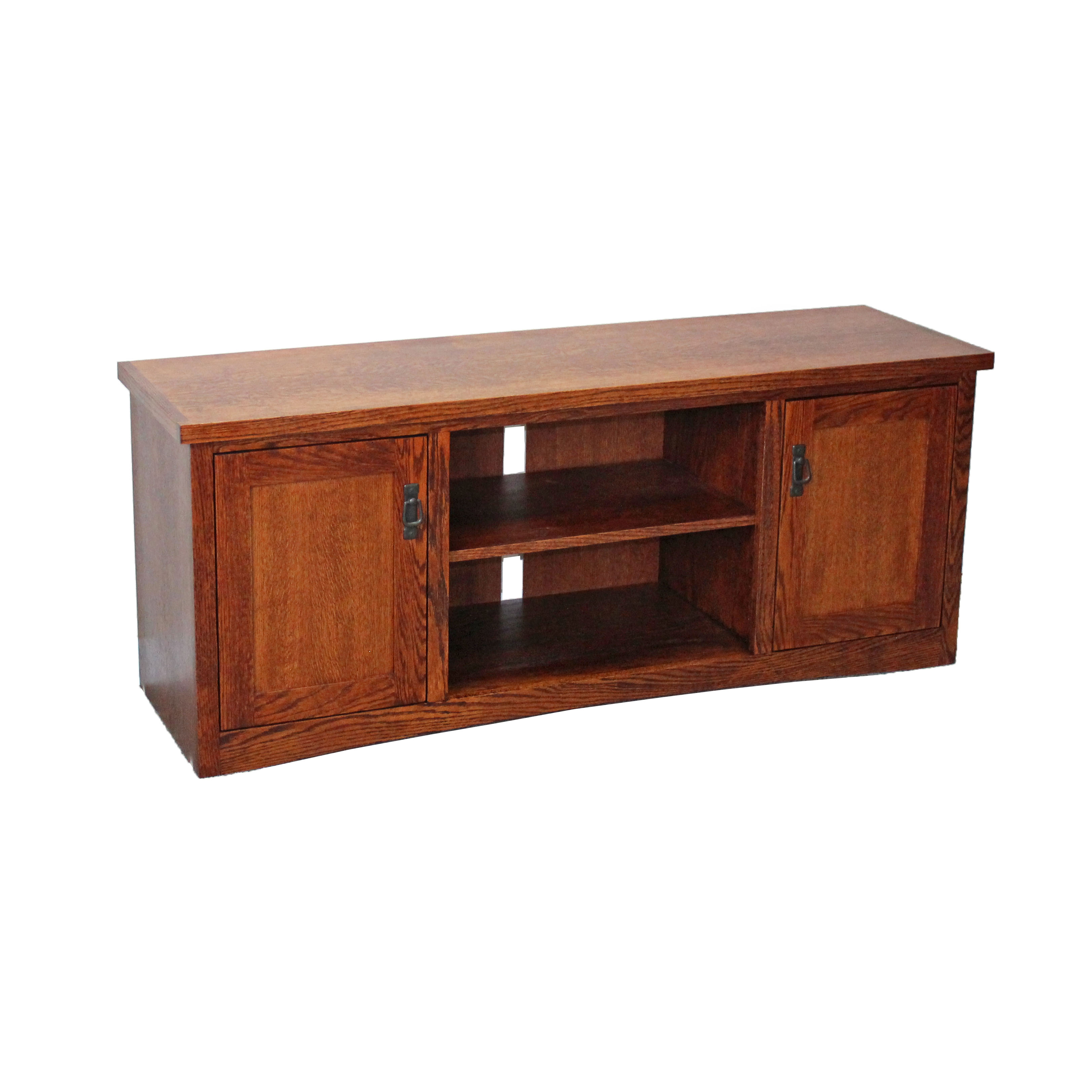 Oak Mission TV Console