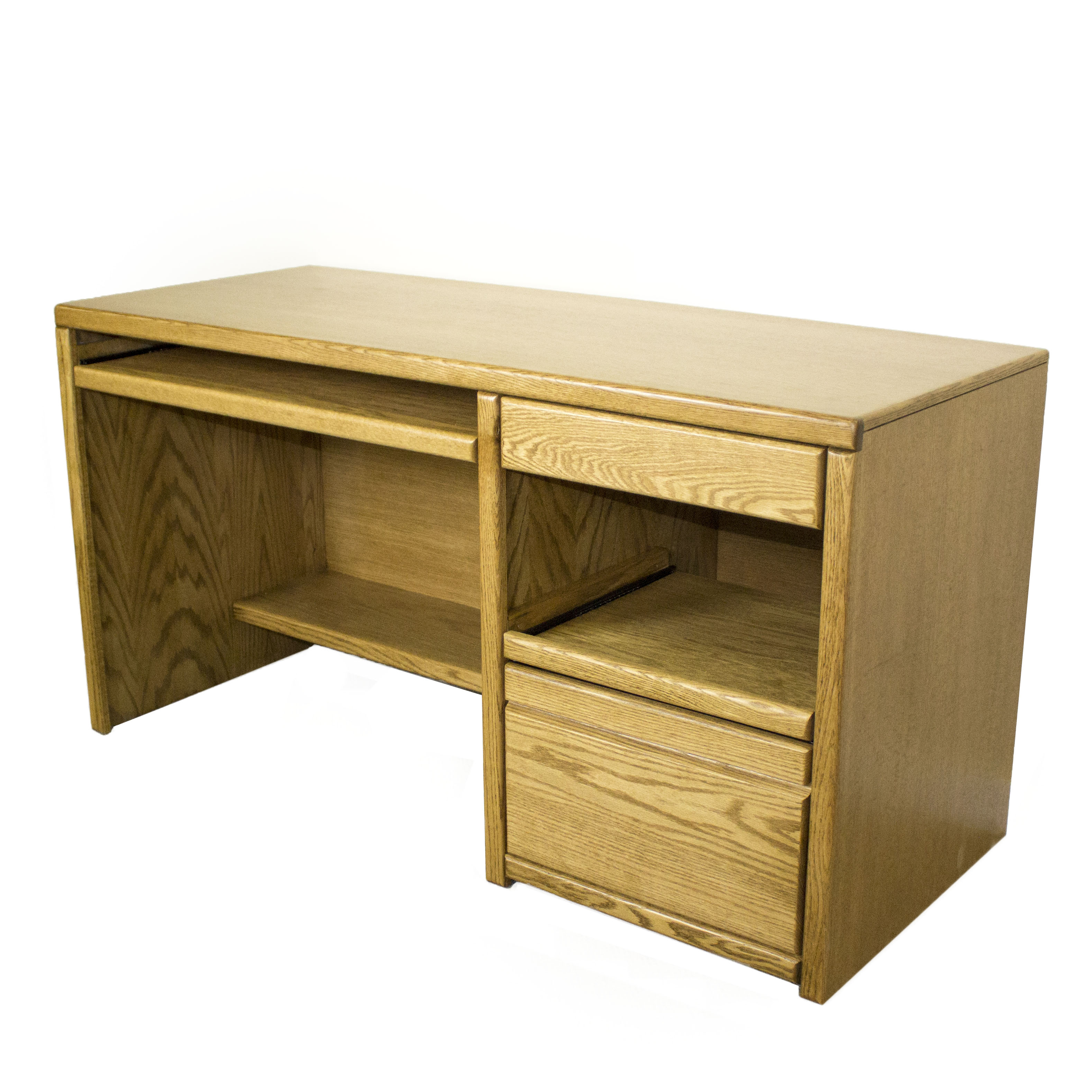 Desk w/ Keyboard PO/ Lateral File